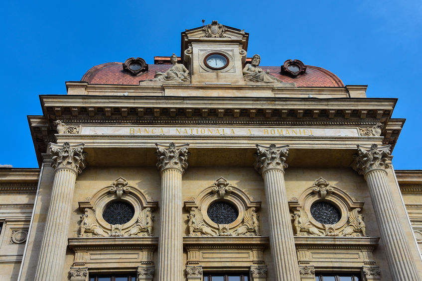 Sede del Banco Nacional de Rumanía, en Bucarest