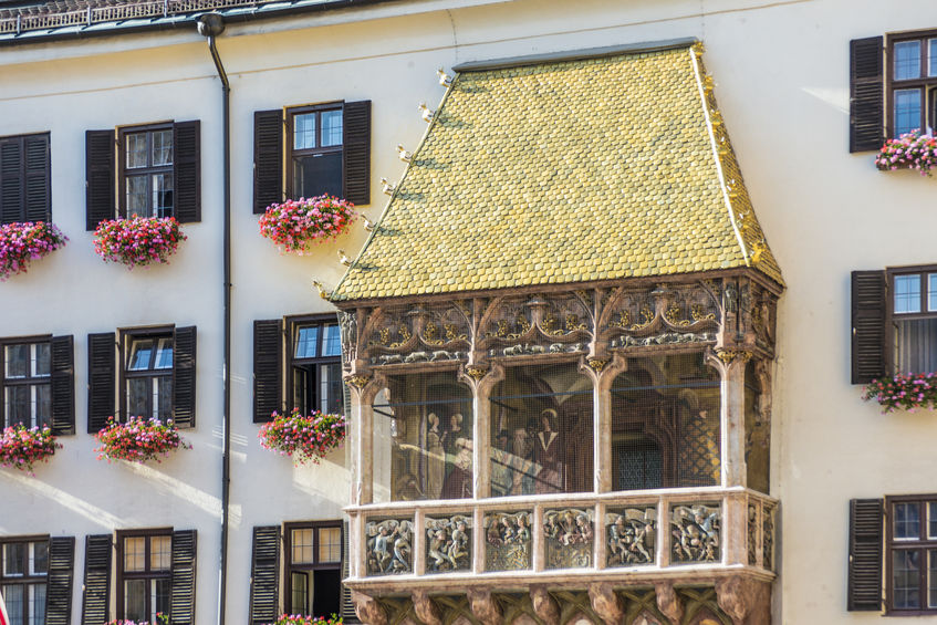 Goldenes Dachl de Innsbruck (Austria)