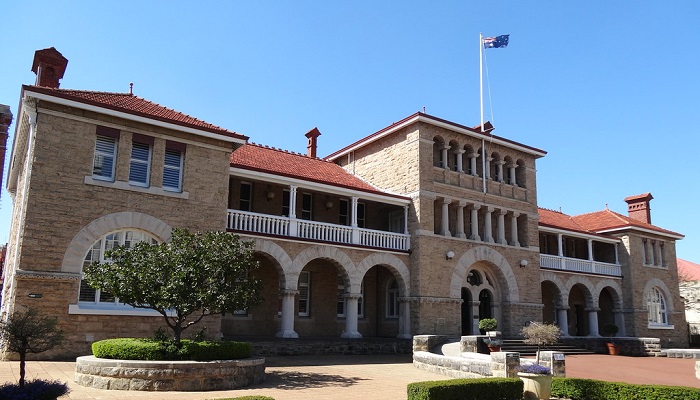 Sede de la Perth Mint en Perth (Australia Occidental)