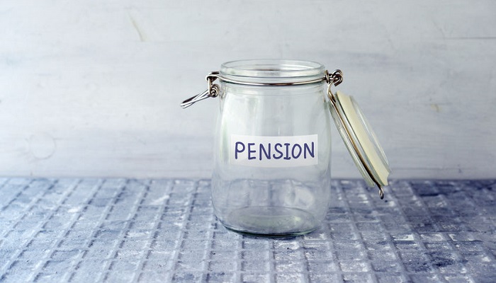 Vacío hucha pensiones