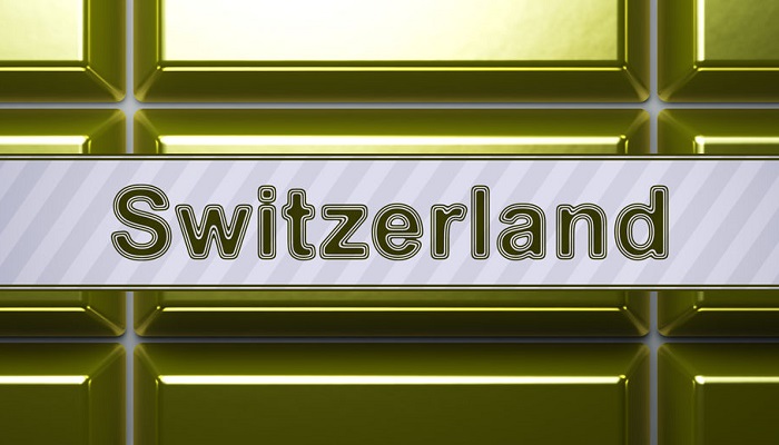Nombre de Suiza en lingotes de oro