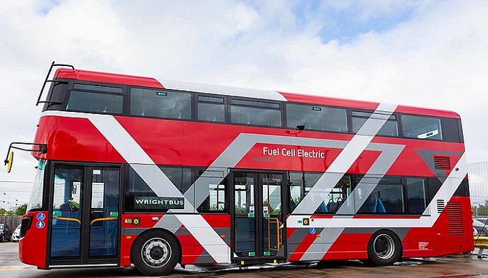 Autobús urbano de Londres movido por pila de combustible de hidrógeno