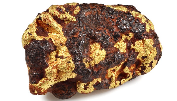 Pepita de oro extraída en Australia Occidental