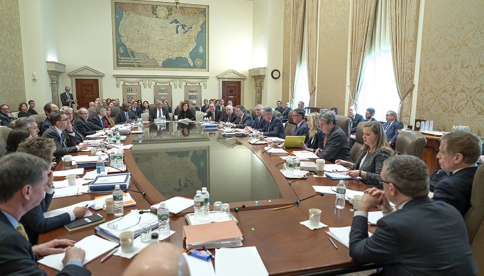 Reunión de la Reserva Federal estadounidense, presidida por Jerome Powell