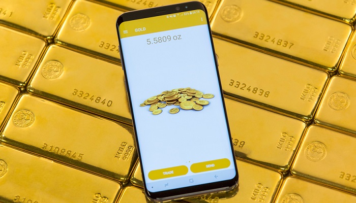 Inversión en oro por medio de una app