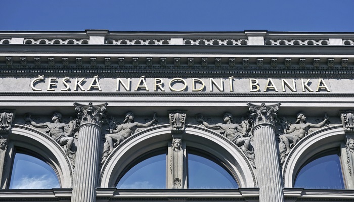 Sede del Banco Nacional Checo en Praga